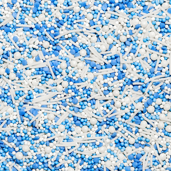 Dye-Free Blue Pop! Nonpareils Sprinkles