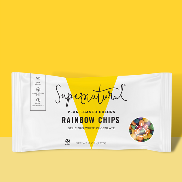 Dye-Free Rainbow Chocolate Chips