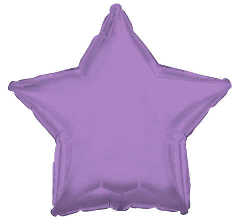 Purple Star Shaped Balloon