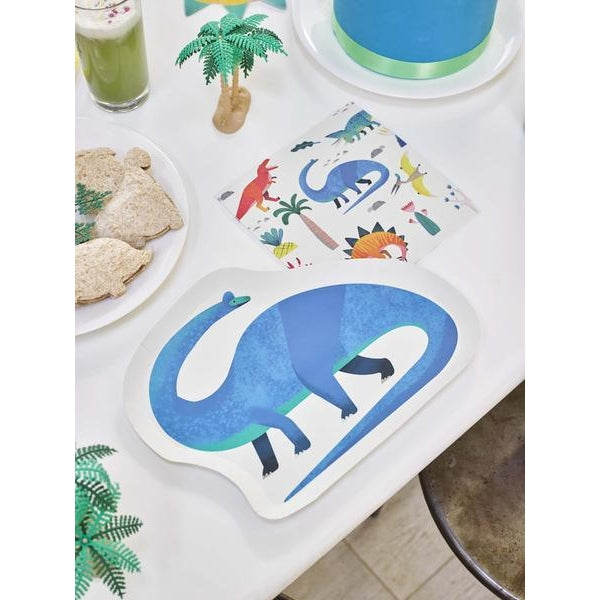 Party Dinosaur Shaped Plates