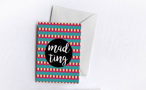 Mad Ting | Greetings Card