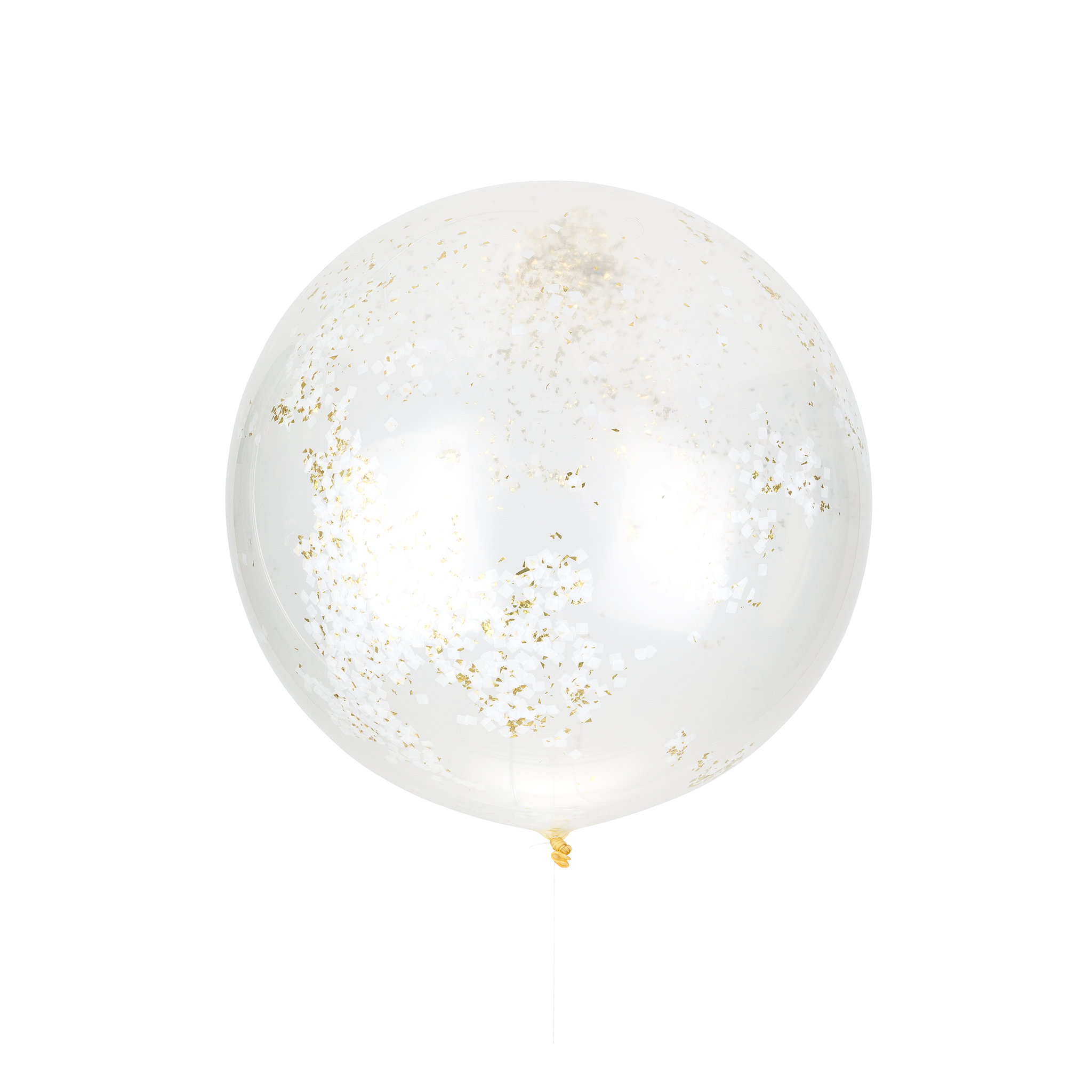 Golden Jumbo Confetti Balloon