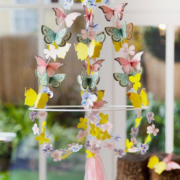 Truly Fairy Butterfly Chandelier Decoration