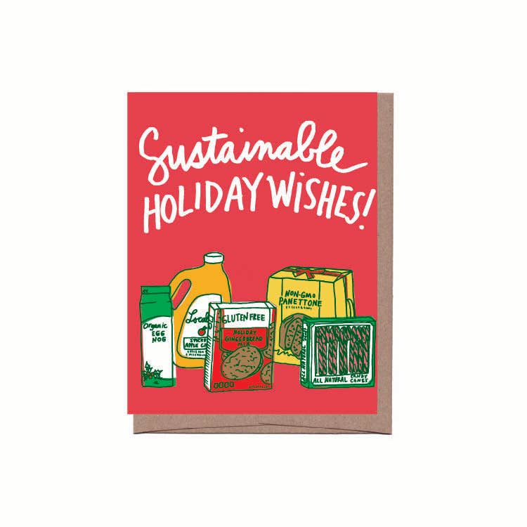 Sustainable Holiday Card