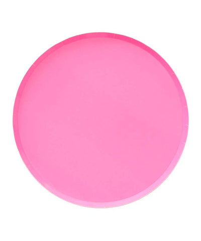 Neon Rose Plates 9 inch