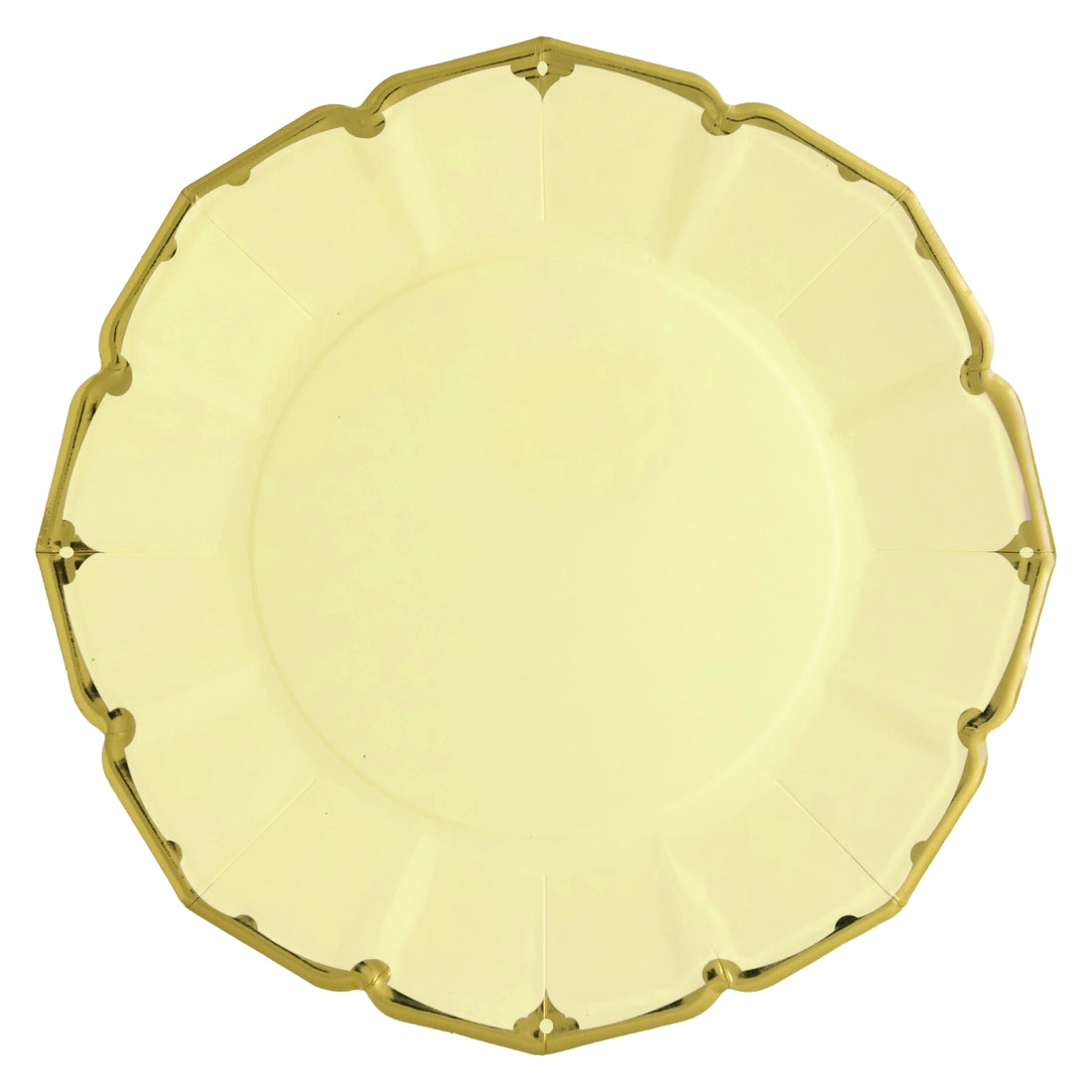 Canary Yellow Dinner Plates