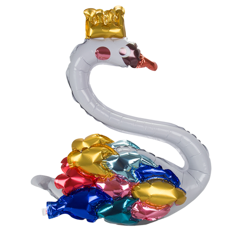 Swan Balloon - Foil