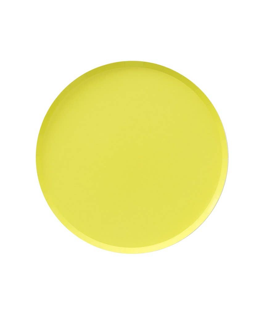 Chartreuse Plates 7 inch