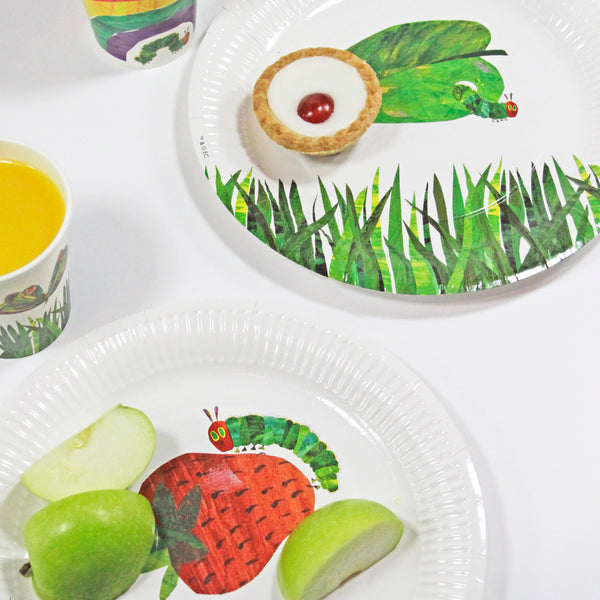 The Very Hungry Caterpillar Paper Plate
