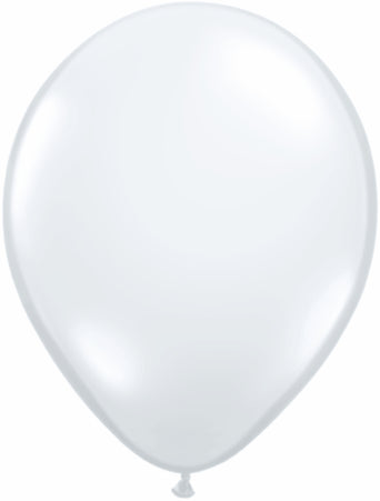 11" Qualatex Latex Balloons JEWEL- DIAMOND CLEAR