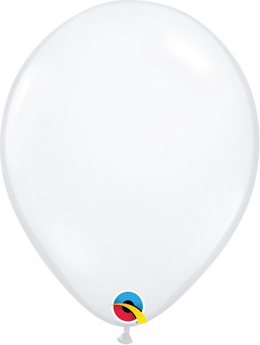11" Diamond Clear Latex Balloon