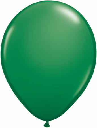 11" Qualatex Latex Balloon Green