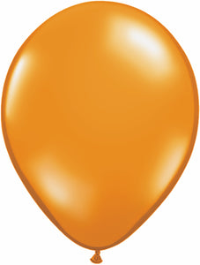 11" Qualatex Latex Balloons JEWEL- MANDARIN ORANGE