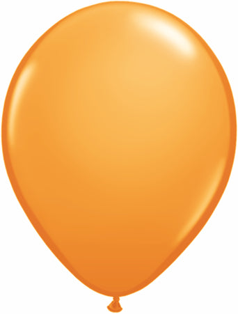 11" Qualatex Latex Balloon ORANGE