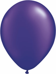 11" Qualatex Latex Balloons JEWEL- QUARTZ PURPLE