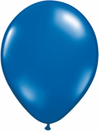 11" Qualatex Latex Balloons JEWEL- SAPPHIRE BLUE