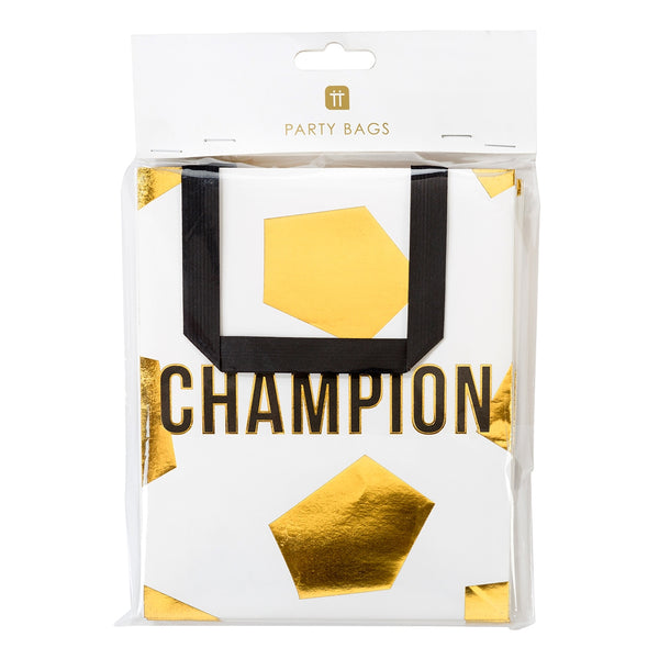 Party Champion Soccer Party Favor Bag