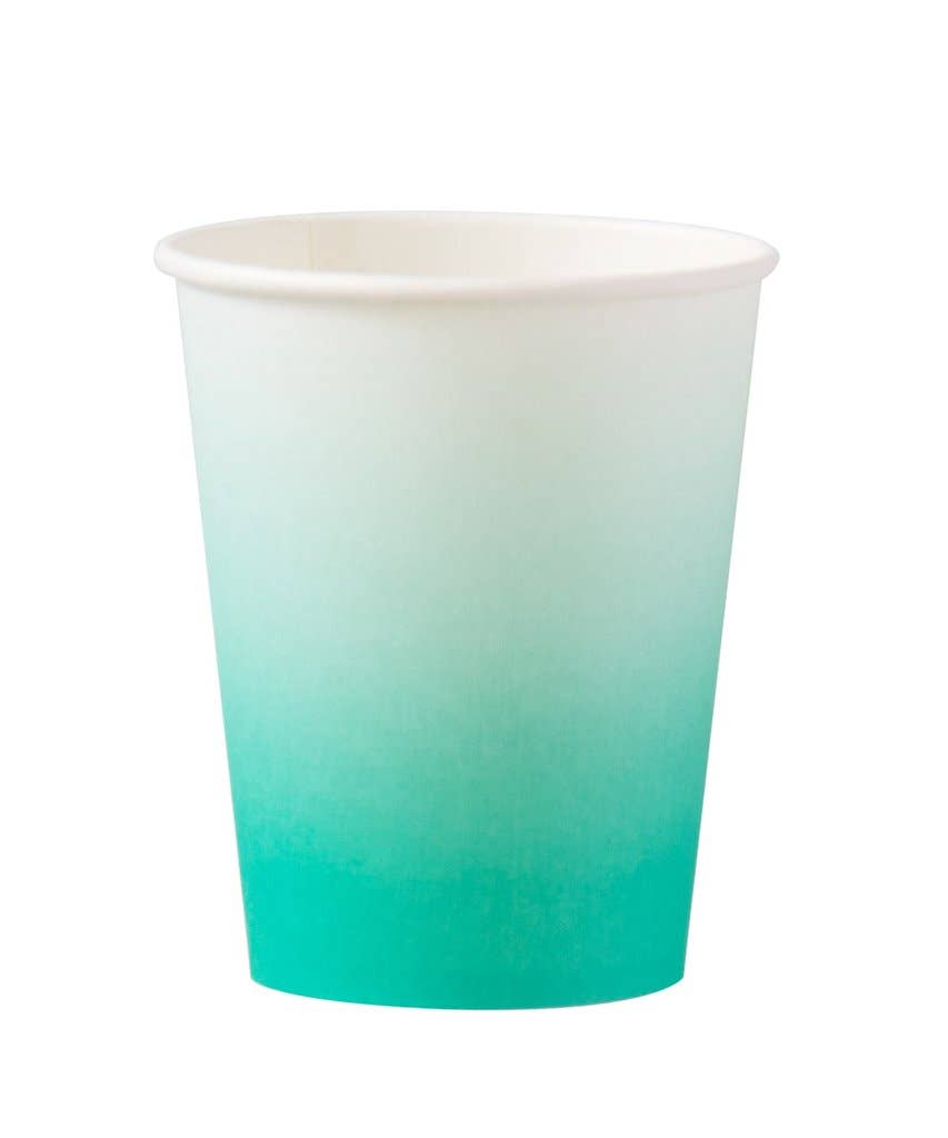 Teal Ombre - 8oz Cup