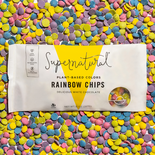 Dye-Free Rainbow Chocolate Chips