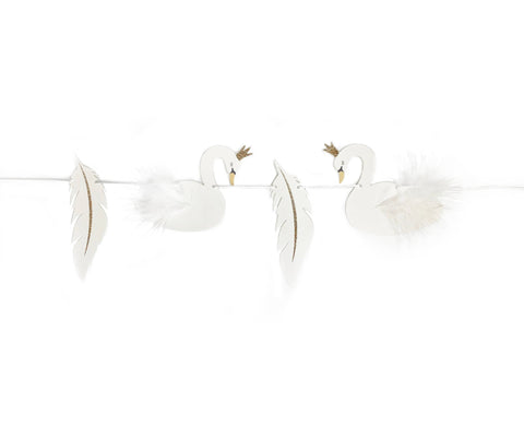Swan Princess Banner Charms