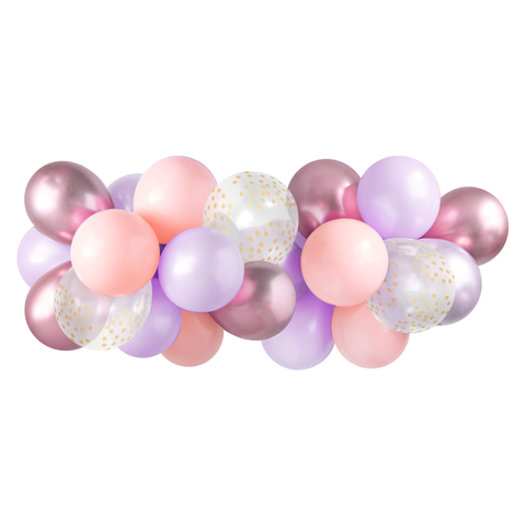 Lilac Rose Balloon Garland Kit