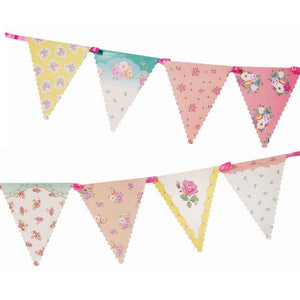 Truly Scrumptious Vintage Floral Bunting - 13ft