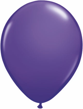11" Qualatex Latex Balloon Purple Violet