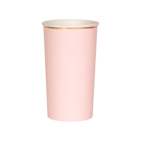 Dusky Pink Highball Cups (set of 8)