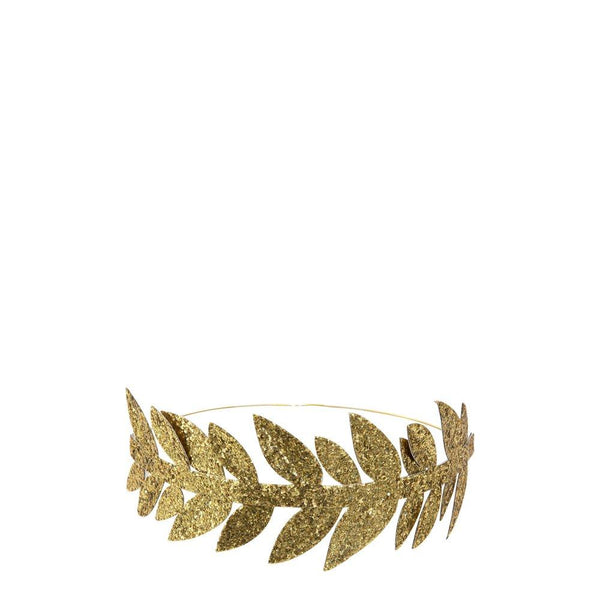 Gold Leaf Party Crowns (set of 8)