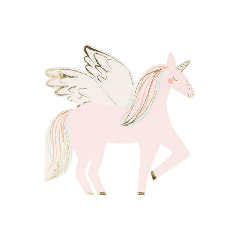 Winged Unicorn Napkins (set of 16)
