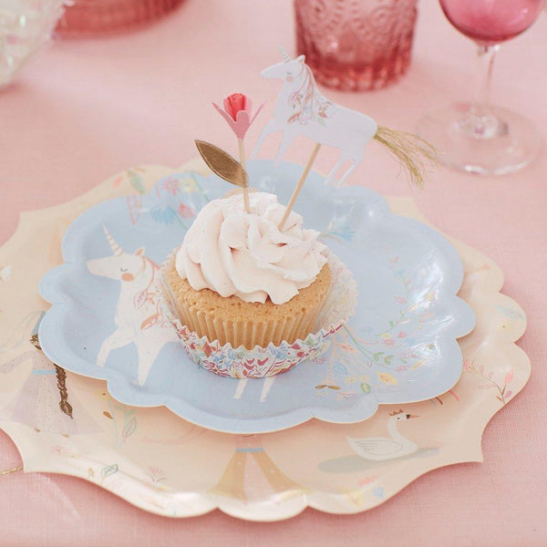 Princess Cupcake Kit (set of 24 toppers)