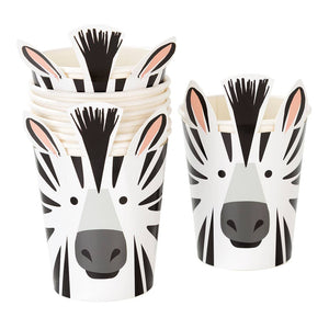 Party Animals Zebra Cups