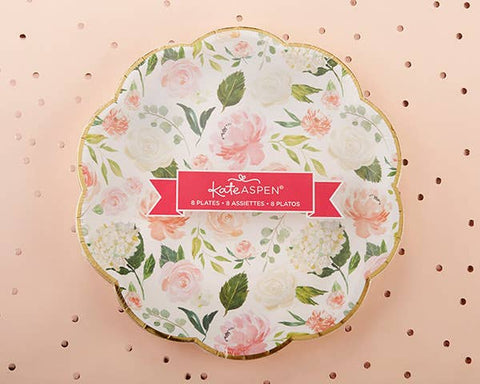 Floral 9 in. Plates