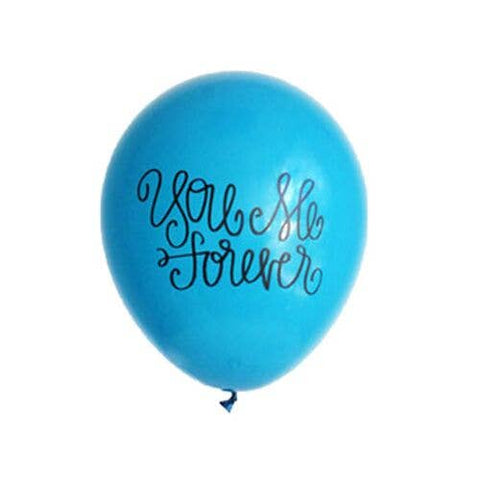 You Me Forever Latex Balloons