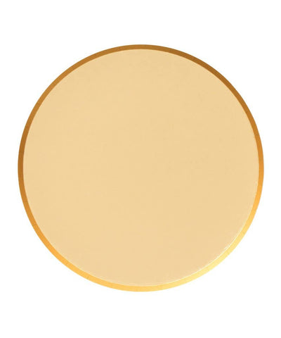 Gold  Plates 9 inch