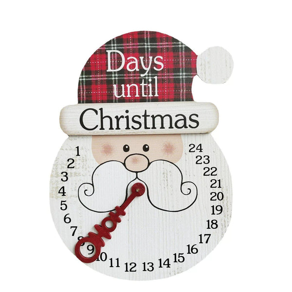 Holiday Countdown Clock- Santa