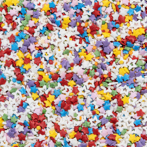 Rainbow Starfetti Sprinkles (Dye-Free)