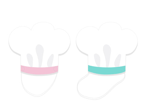 Little Bakers - Paper Chef Hats, 12ct