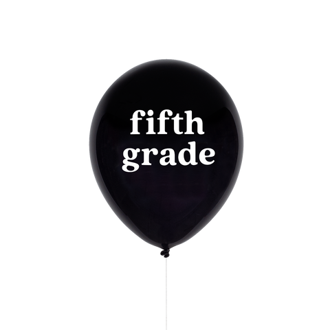 Fifth Grade Balloon