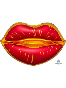 31" Red Lips Balloon