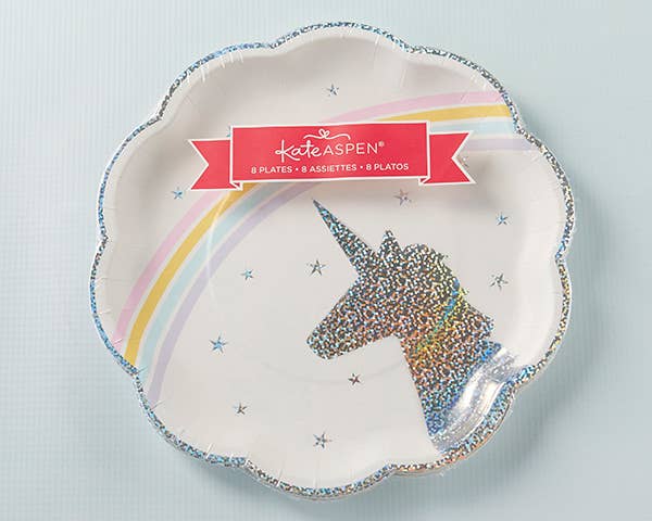 Enchanted Unicorn 9 in. Plates