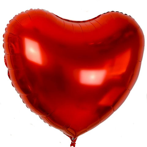 Jumbo 3ft Red Mylar Heart