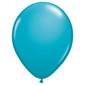 11" Tropical Teal Latex Balloon