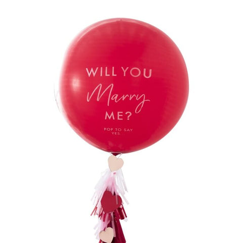 Will You Marry Me Proposal Balloon