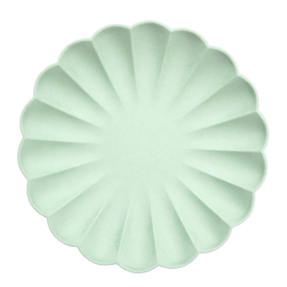 Mint Eco Natural Plates- Meri Meri